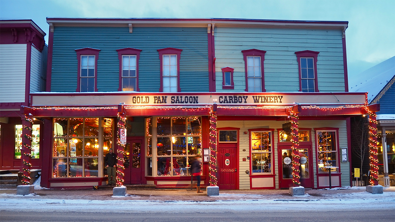 Goldpan Saloon in Breckenridge, Colorado