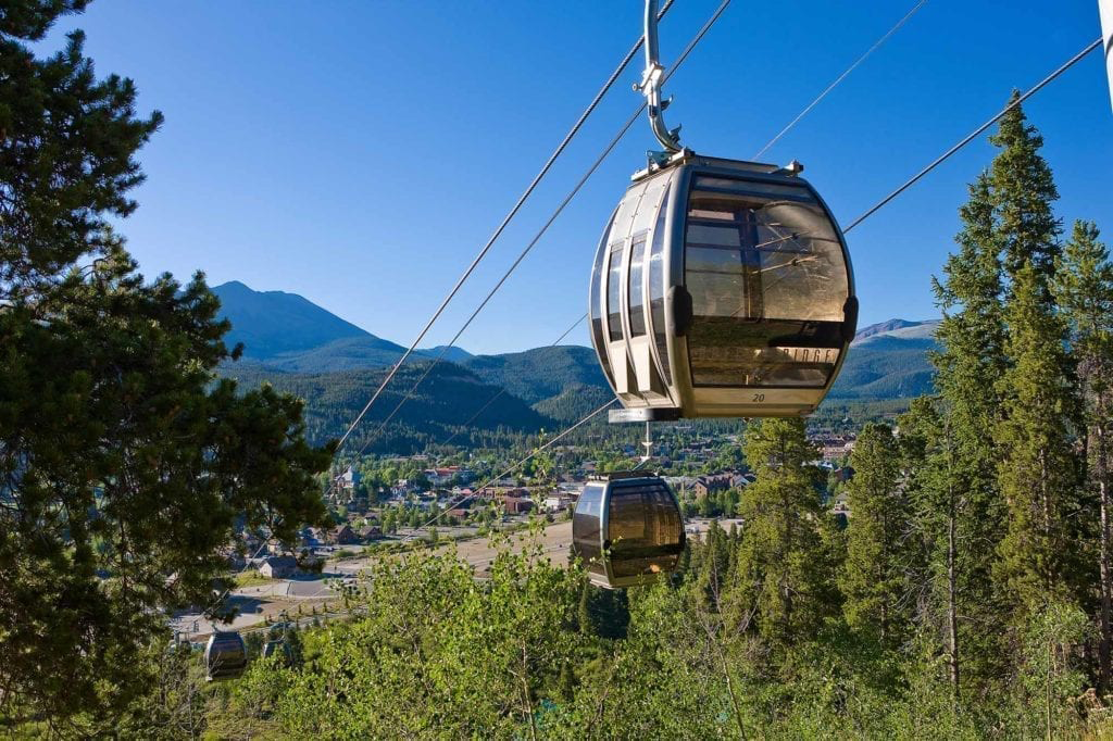 Gondola in Breckenridge, Colorado
