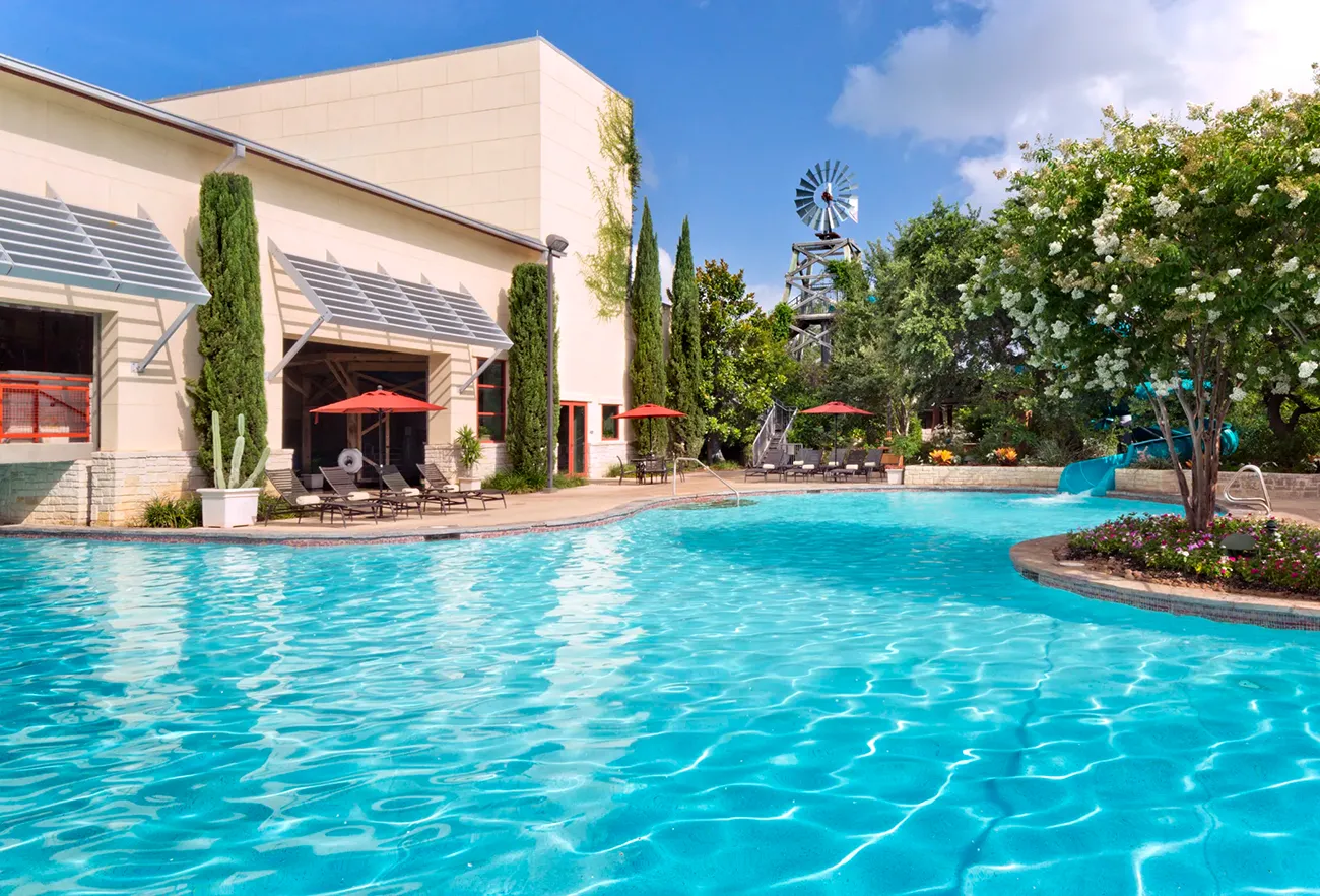 The pool at Hyatt Vacation Club at Wild Oak Ranch, San Antonio, Texas