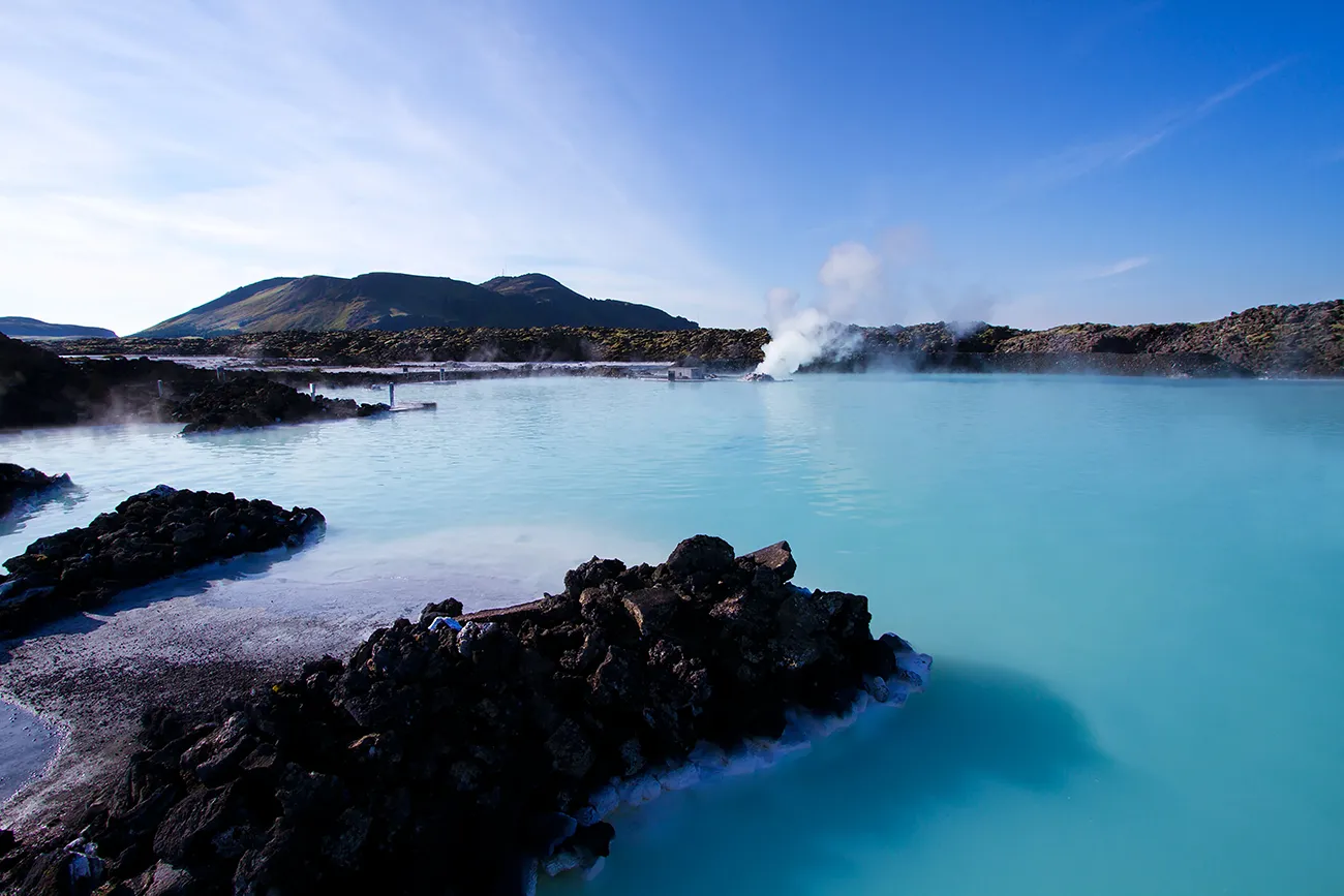 Blue lagoon in Iceland