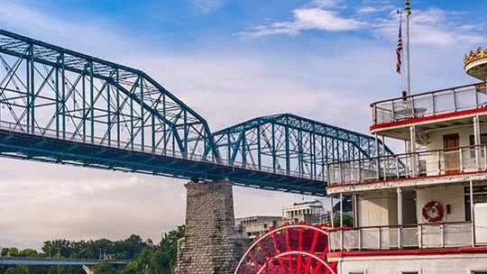 Paddlewheel showboat Branson Belle